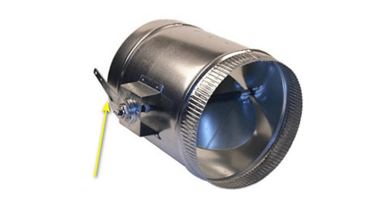 duct work damper image