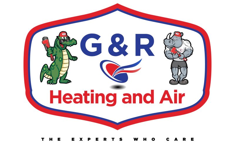 G & R Heating and Air The Experts Who Care Logo