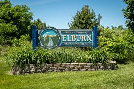 Elburn, IL City Sign