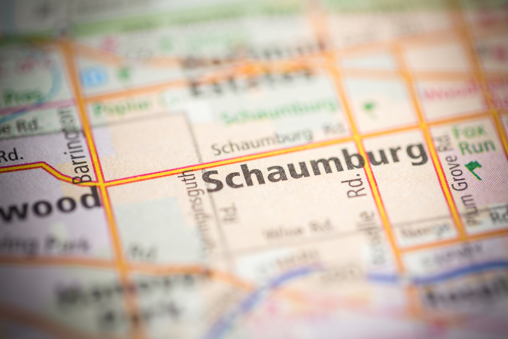 Schaumburg map