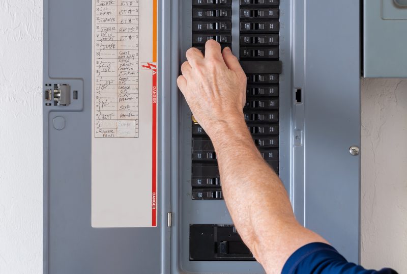 Tripped Circuit Breaker