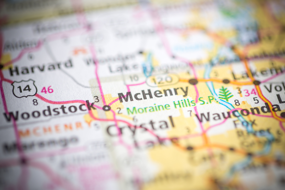 McHenry IL Map